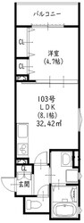 クリエオーレ清瀧の物件間取画像